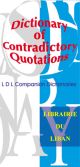 Dic. of Contradictory Quotations