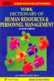 York Dic. of Human Resources & Personnel Management